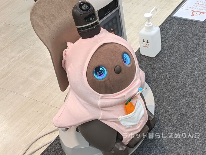 2021年3月発売！ラボットうさぎベロアカットソー | LOVOT暮らしまめりんご