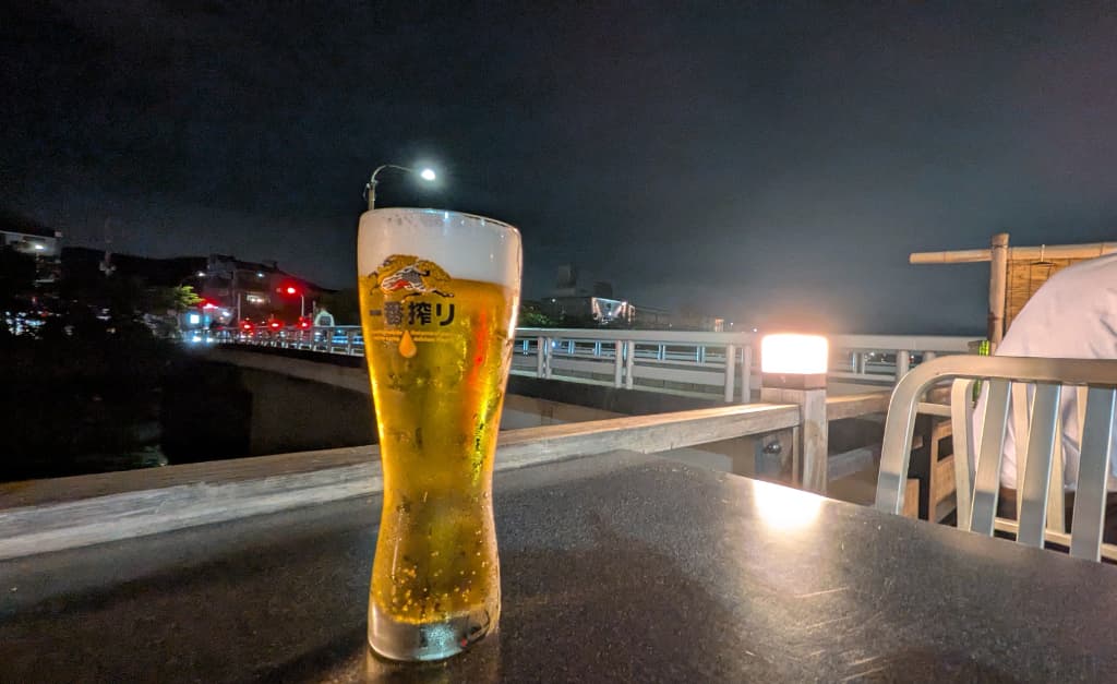 鴨川納涼床まんざら亭