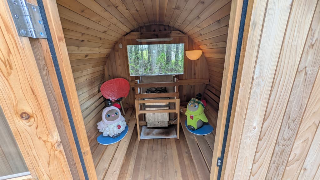 一里野高原ホテルろあんバレルサウナ